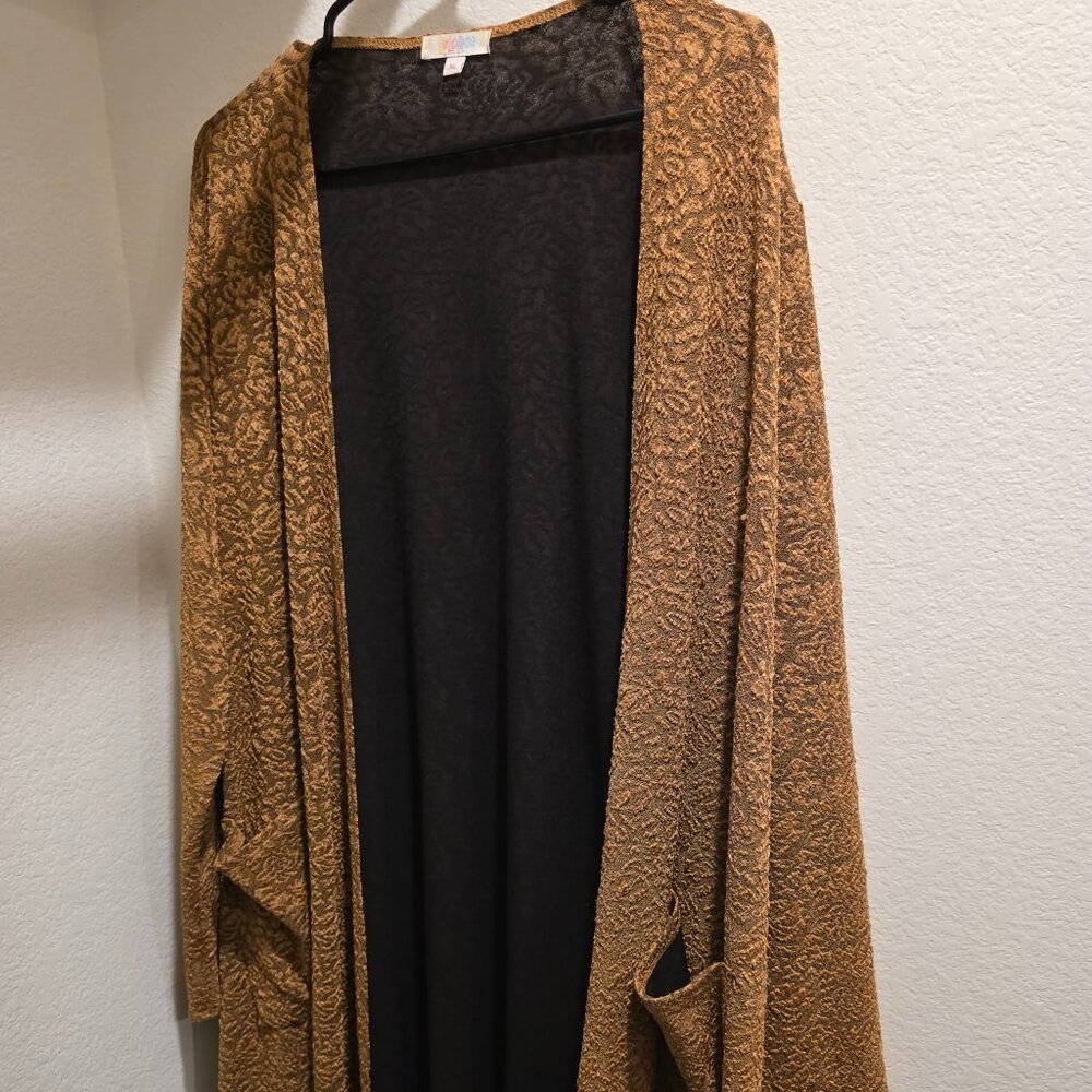 GYPSY BOHO WHIMSY FLORAL LONG DUSTER  KIMONO CARDIGAN